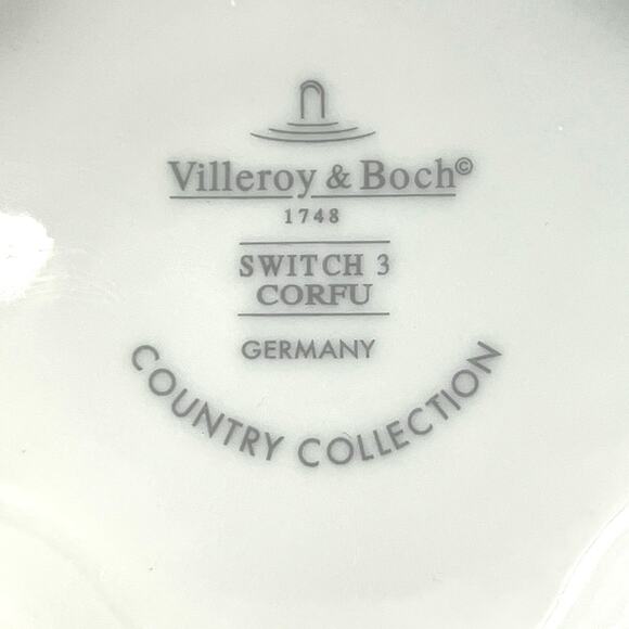 Villeroy & Boch Country Collection Switch 3 Corfu Germany coffee tea mugs. - Picture 6 of 6